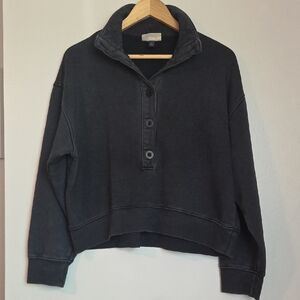 Universal Thread Charcoal Cowl Neck Sweater